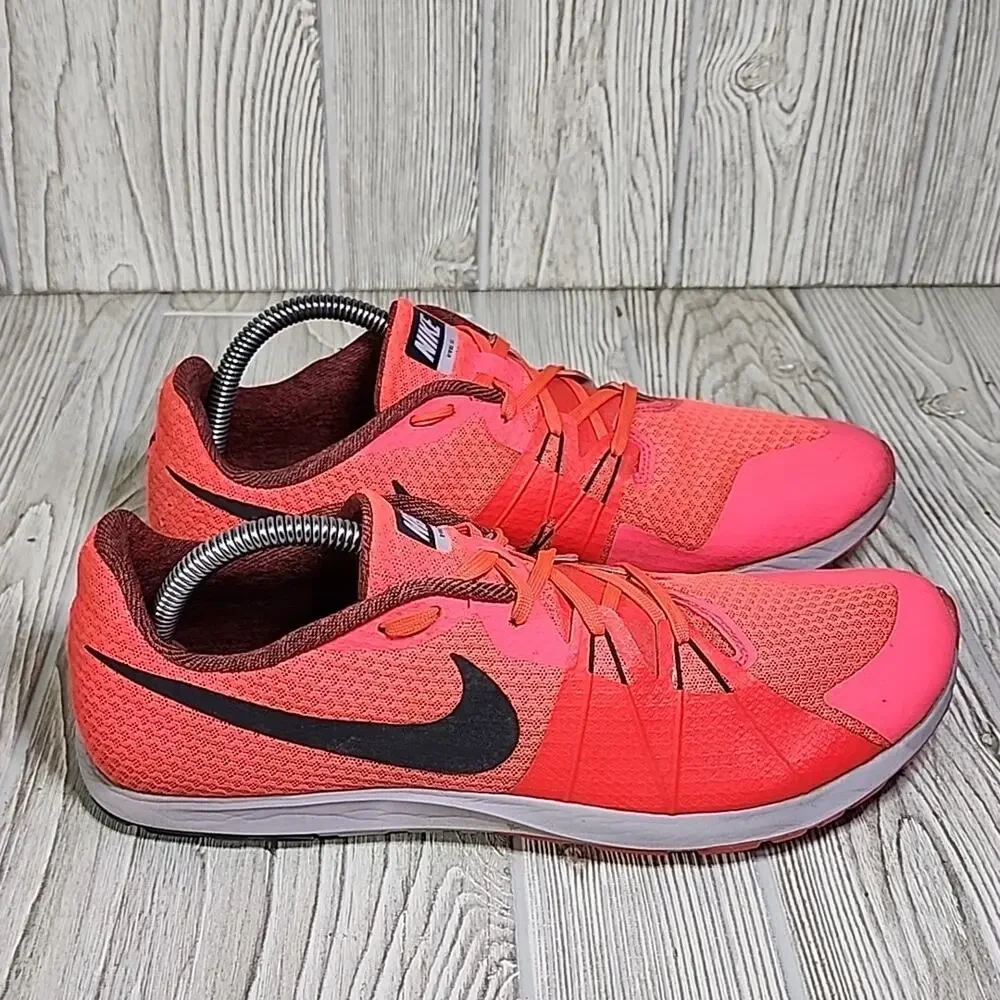 Nike Zoom Rival XC Spike Racing Shoes Fury Hot Lava/Black/Sunset Glow Men 10.5
